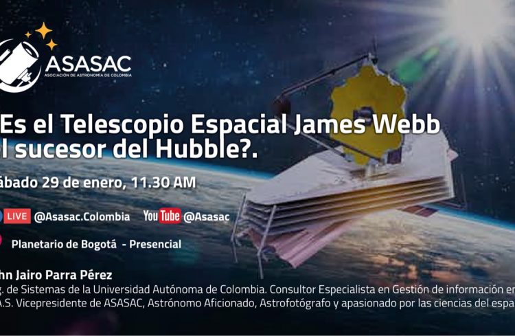 29 de enero 2022 – ¿Es el telecopio James Webb el sucesor del Hubble?