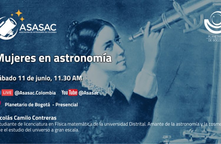 11 de junio 2022 – Mujeres en astronomía
