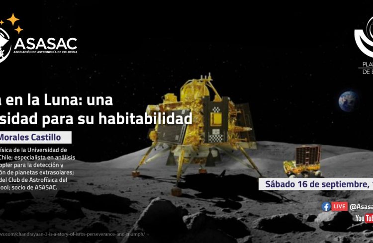 16 de septiembre de 2023 – Agua en la Luna: una necesidad para su habitabilidad