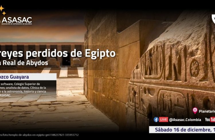 16 de diciembre de 2023 – Los reyes perdidos de la Lista Real de Abydos
