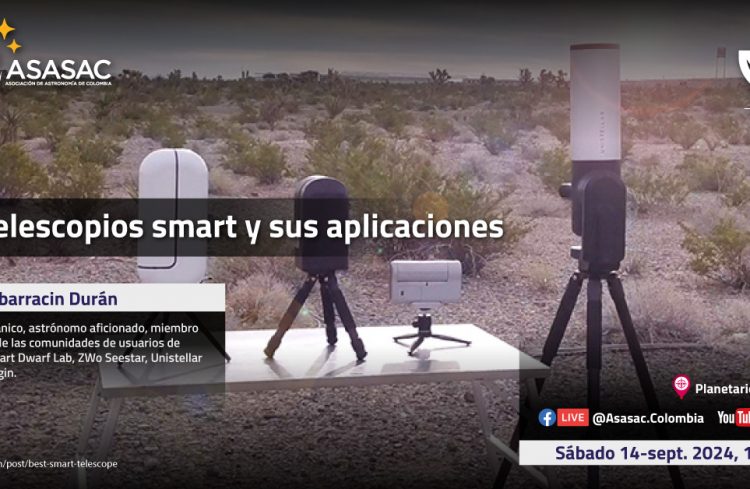 14 de septiembre de 2024 – Los telescopios smart y sus aplicaciones