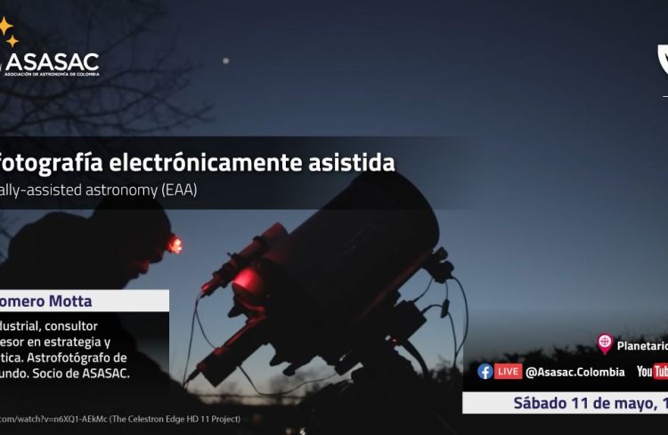 11 de mayo de 2024 – Astrofotografía electronicamente asistida