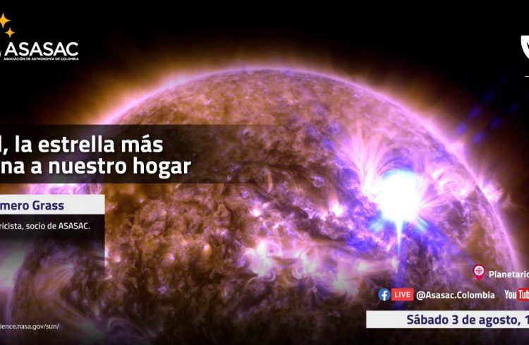 3 de agosto de 2024 – El Sol, la estrella más cercana a nuestro hogar